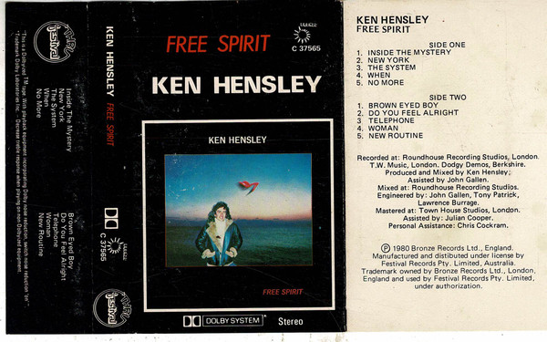 Ken Hensley - Free Spirit | Releases | Discogs