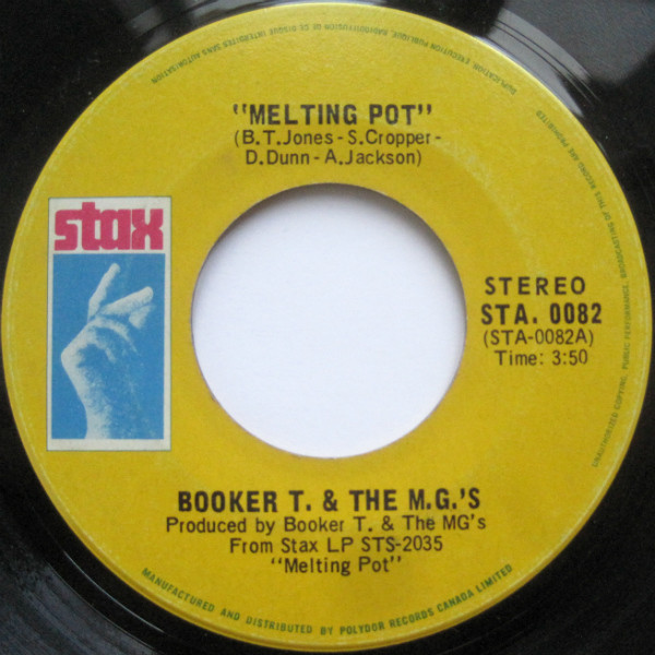 Booker T. & The M.G.'s – Melting Pot (1971, Vinyl) - Discogs