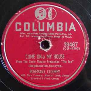 Rosemary Clooney – Come On-A My House / Rose Of The Mountain (1951