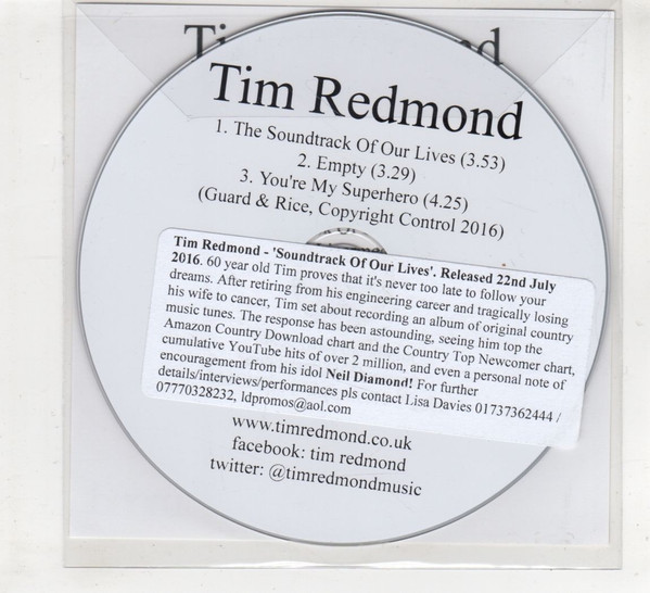 last ned album Tim Redmond - Soundtrack Of Our Lives