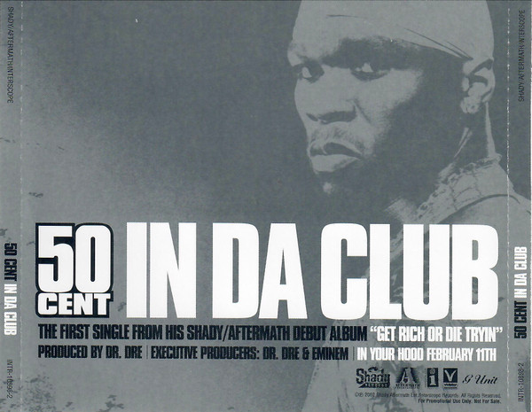 50 Cent – In Da Club (2003, CD) - Discogs