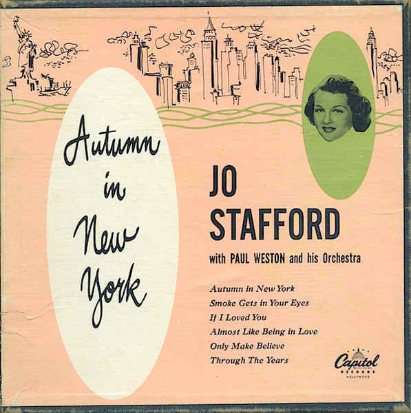 Jo Stafford With Paul Weston And His Orchestra – Autumn In New