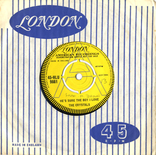 The Crystals – He's Sure The Boy I Love (1962, Vinyl) - Discogs