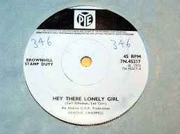 Brownhill Stamp Duty - Hey There Lonely Girl album cover