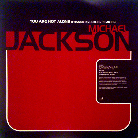 Michael Jackson – You Are Not Alone (The Remixes) (1995, Vinyl