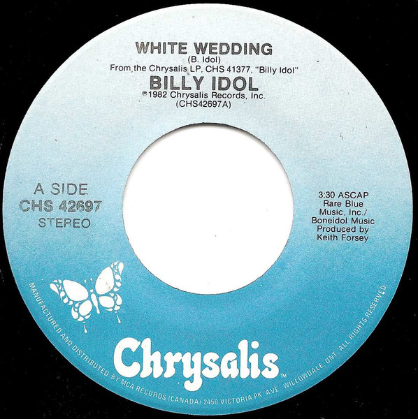 Billy Idol - White Wedding | Releases | Discogs