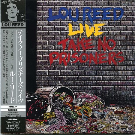 Lou Reed – Lou Reed Live - Take No Prisoners (2006, Paper Sleeve