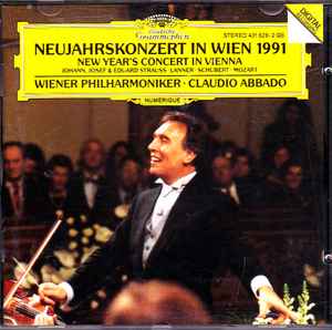 Neujahrskonzert In Wien 1991 = New Year's Concert In Vienna - Wiener Philharmoniker, Claudio Abbado