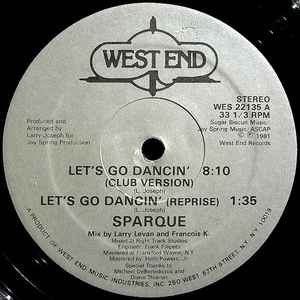 Sparque - Let's Go Dancin' album cover