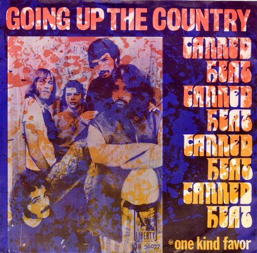 Canned Heat – Going Up The Country / One Kind Favor (1968, Vinyl