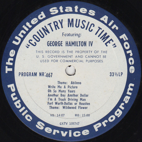 télécharger l'album George Hamilton IV Smiley & Kitty Wilson - Country Music Time