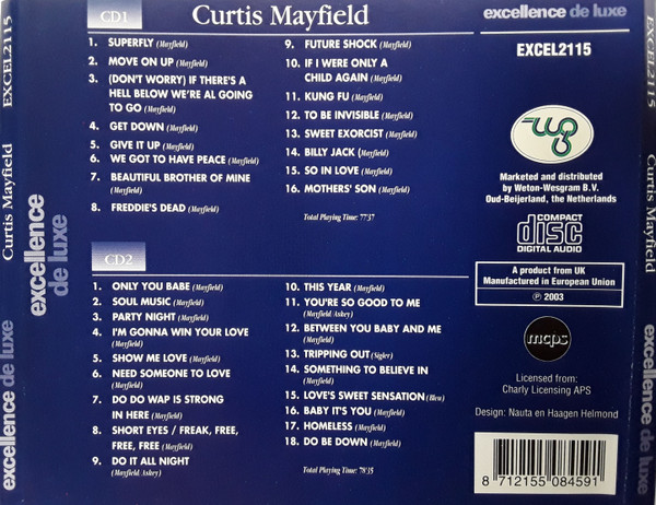 ladda ner album Curtis Mayfield - 34 Funk Essentials