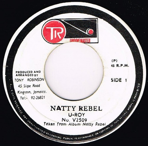 U-Roy – Natty Rebel (1976, Vinyl) - Discogs