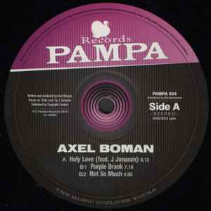 Axel Boman - Holy Love album cover