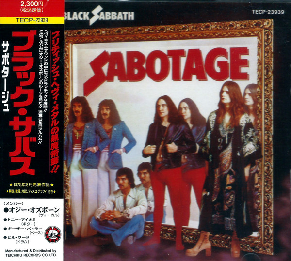 Black Sabbath – Sabotage (1991, CD) - Discogs