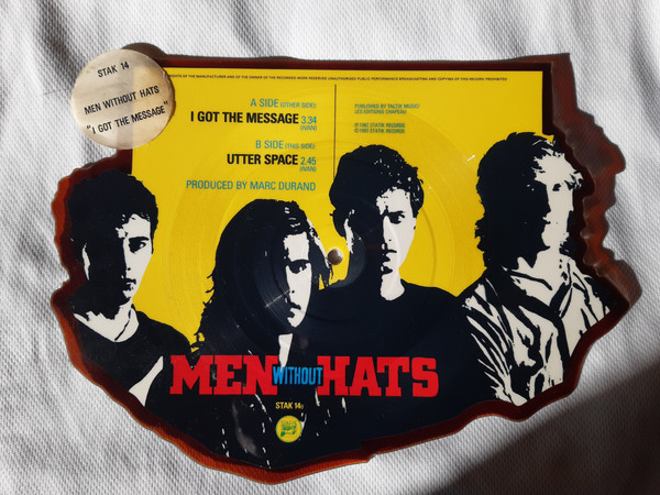 Men Without Hats Yes I Got The Message Our Song 1983 Vinyl