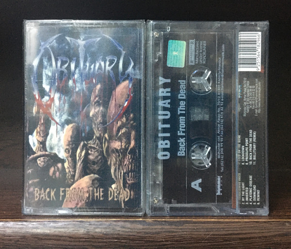 Obituary – Back From The Dead (1998, Cassette) - Discogs