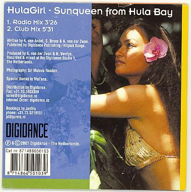 descargar álbum Hula Girl - Sunqueen From Hula Bay