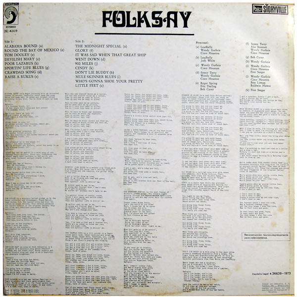 télécharger l'album Various - Folksay A Collection Of American Songs
