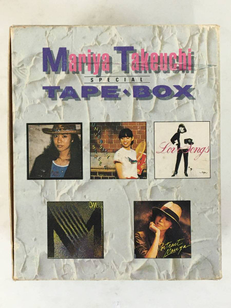 Mariya Takeuchi u003d 竹内まりや – 全アルバム集 (Special Tape Box) (1987