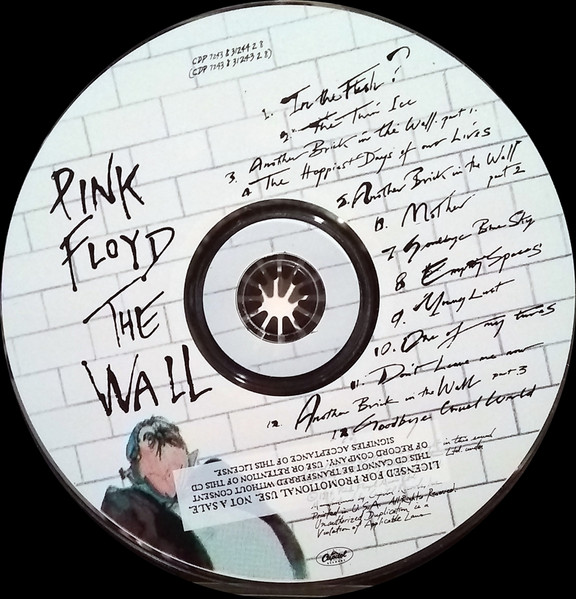 Pink Floyd – The Wall (1994, CD) - Discogs