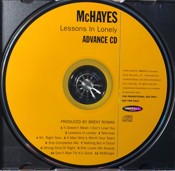descargar álbum McHayes - Lessons in Lonely