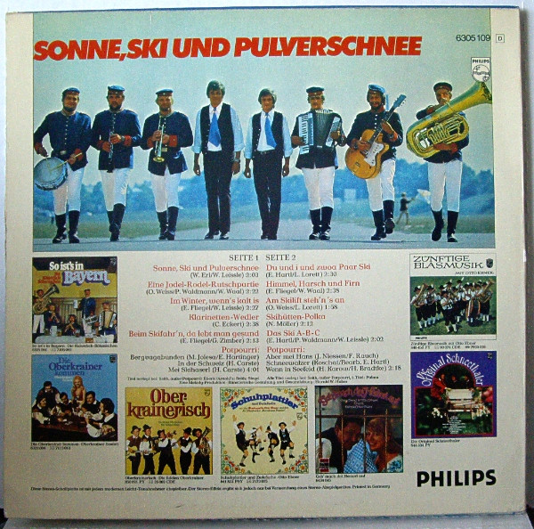 télécharger l'album Die Kaiserlich Böhmischen - Sonne Ski Und Pulverschnee