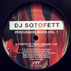 DJ Sotofett - Percussion Mixes Vol. 1 album cover
