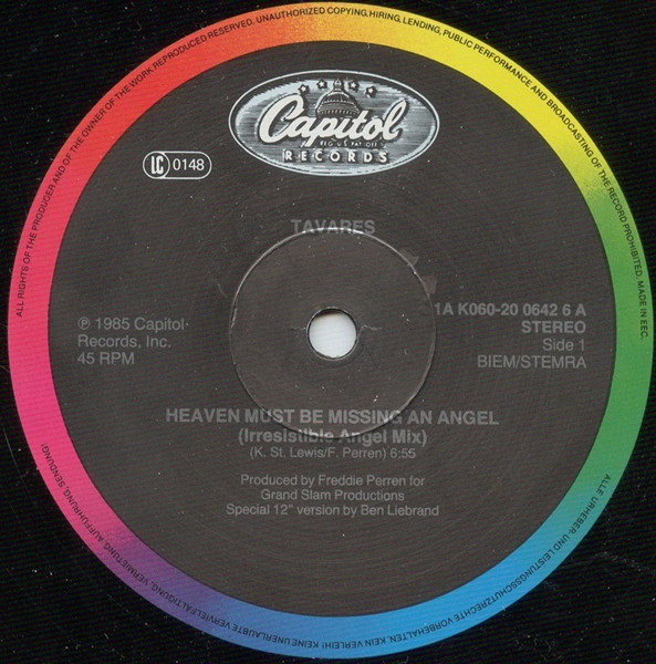 Tavares – Heaven Must Be Missing An Angel