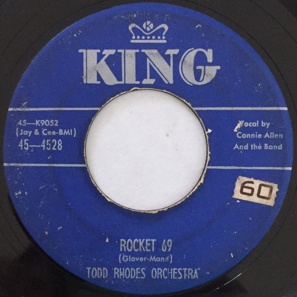 Todd Rhodes Orchestra – Rocket 69 / Possessed (1952, Vinyl 