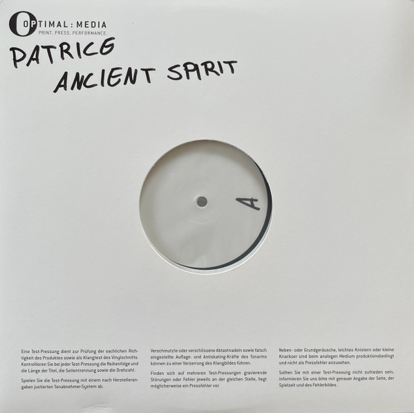 Patrice - Ancient Spirit | Releases | Discogs