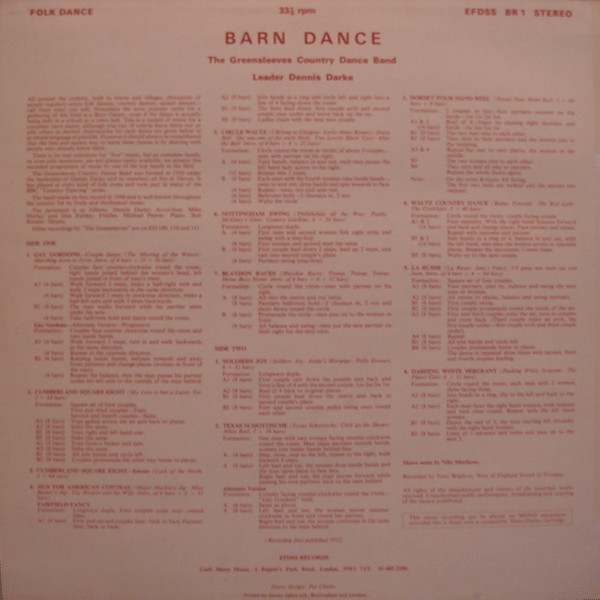 ladda ner album Greensleeves Country Dance Band - Barn Dance