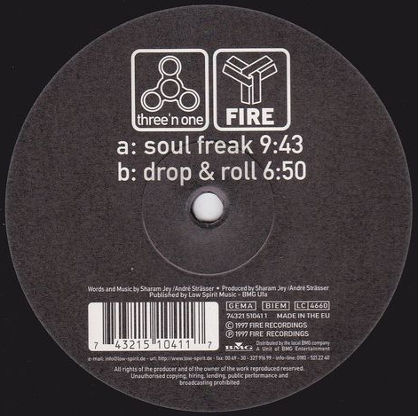 lataa albumi Three'n One - Soul Freak Drop Roll