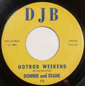 Donnie And Diane - Hot Rod Weekend album cover