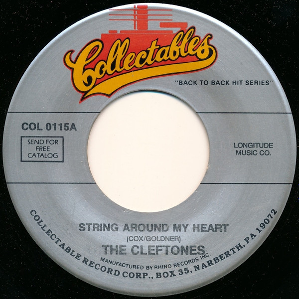 last ned album The Cleftones - String Around My Heart