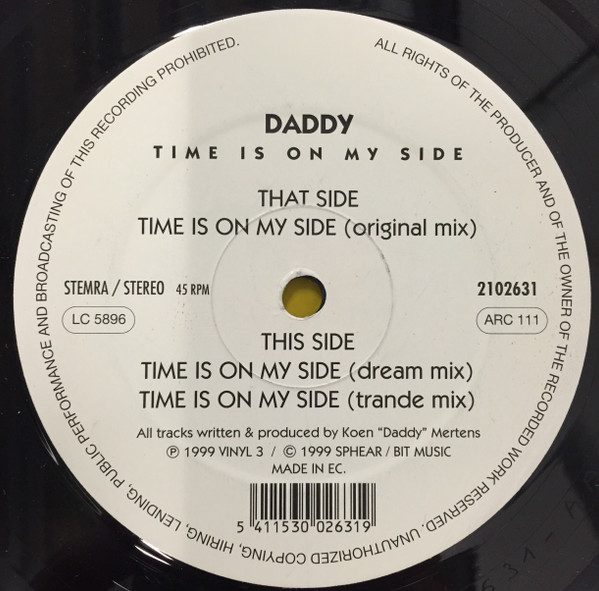 lataa albumi Daddy - Time Is On My Side