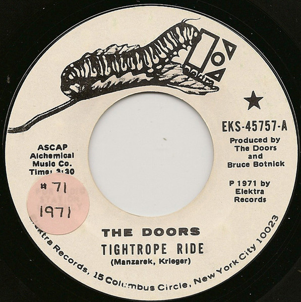 The Doors – Tightrope Ride (1972, Vinyl) - Discogs