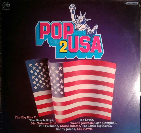 Обложка конверта виниловой пластинки Various - Pop From USA Vol.2