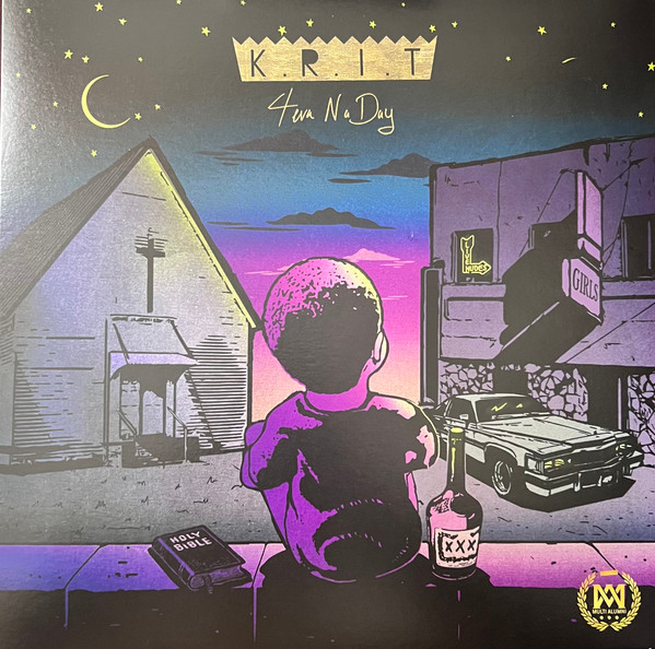 Big K.R.I.T. – 4eva Na Day (2015, Purple Marble, Vinyl) - Discogs