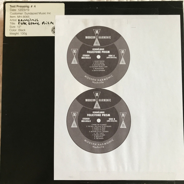Kennélmus – Folkstone Prism (1971, Vinyl) - Discogs