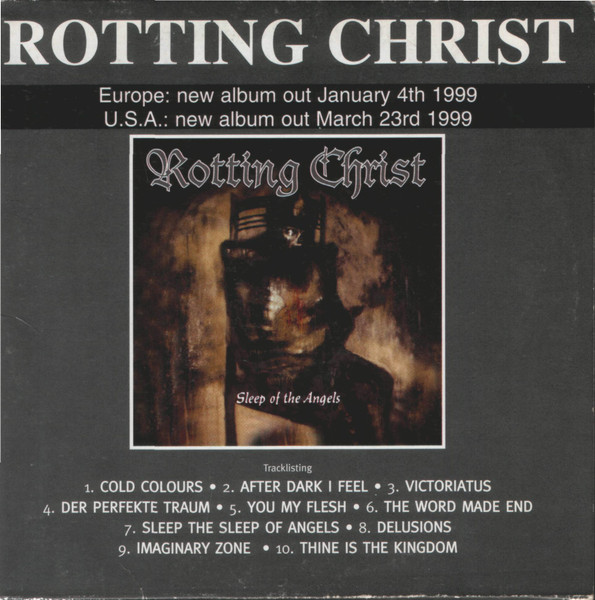 ROTTING CHRIST † 1999 - 2016 † Xclvsive Opvses 'Moonlight' © 1999 Der  Perfekte Traum [EP] 'Phobia'..