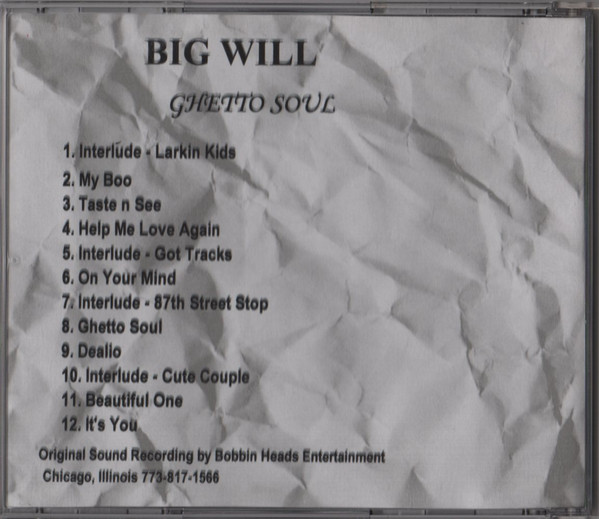 ladda ner album Big Will - Ghetto Soul