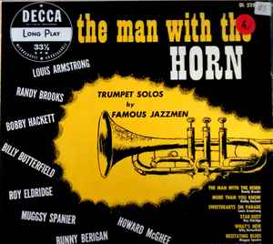 Man With A Horn, Trumpet Solos by Famous Jazzmen (1950, Vinyl 