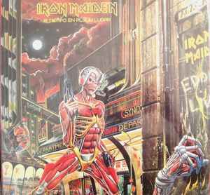 Iron Maiden En algún lugar del tiempo Disco de vinilo enmarcado -   México