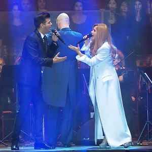 Lara Fabian And Bogdan Mihai Caruso Live Performance 2021