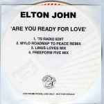 Cover of Are You Ready For Love, 2003, CDr