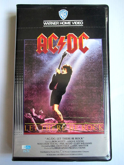 Barmhjertige kedelig Ved daggry AC/DC – Let There Be Rock (1985, Betamax) - Discogs
