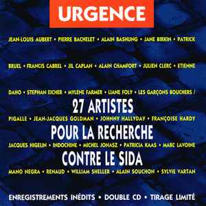 Urgence, 27 Artistes Pour La Recherche Contre Le Sida - Various
