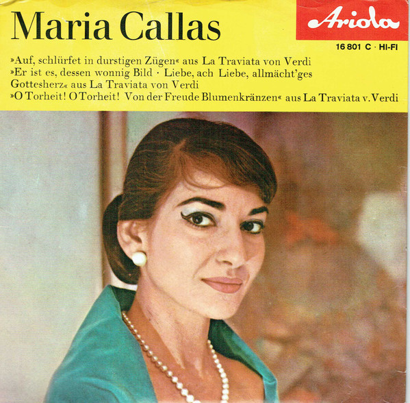 descargar álbum Maria Callas - Italienische Originalaufnahmen