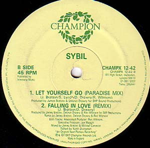 Sybil Let Yourself Go 1987 Vinyl Discogs